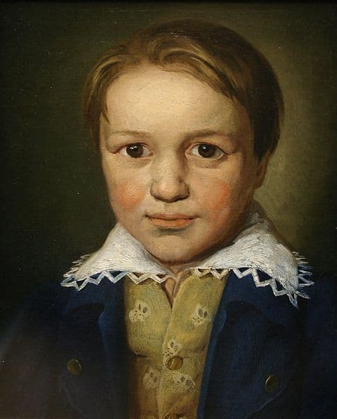 Portrait of the 13-year-old Beethoven (1783)