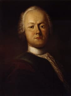 Friedrich Gottlieb Klopstock, as painted by Johann Caspar Füßli (1706-1782) in 1750.