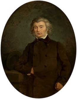 Adam Mickiewicz, as painted by Aleksander Kaminski in 1850.