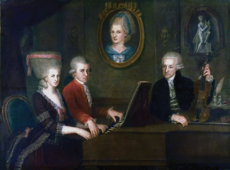 Mozart Family Portrait